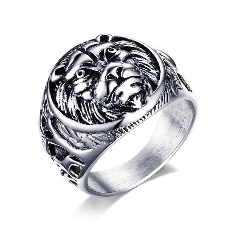 Lion Head Rings - SavageBiz