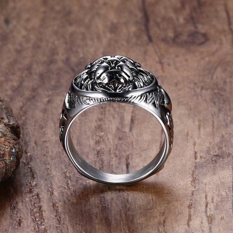 Lion Head Rings - SavageBiz