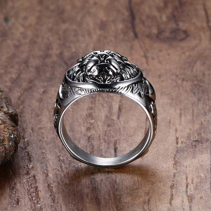 Lion Head Rings - SavageBiz