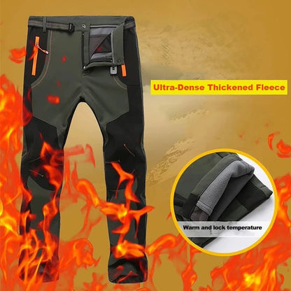 LNGXO Thick Warm Fleece Hiking Pants - SavageBiz