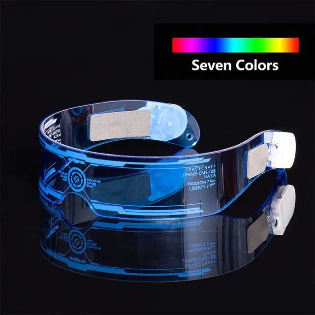 Luminous LED Glasses for Festive Brilliance - SavageBiz