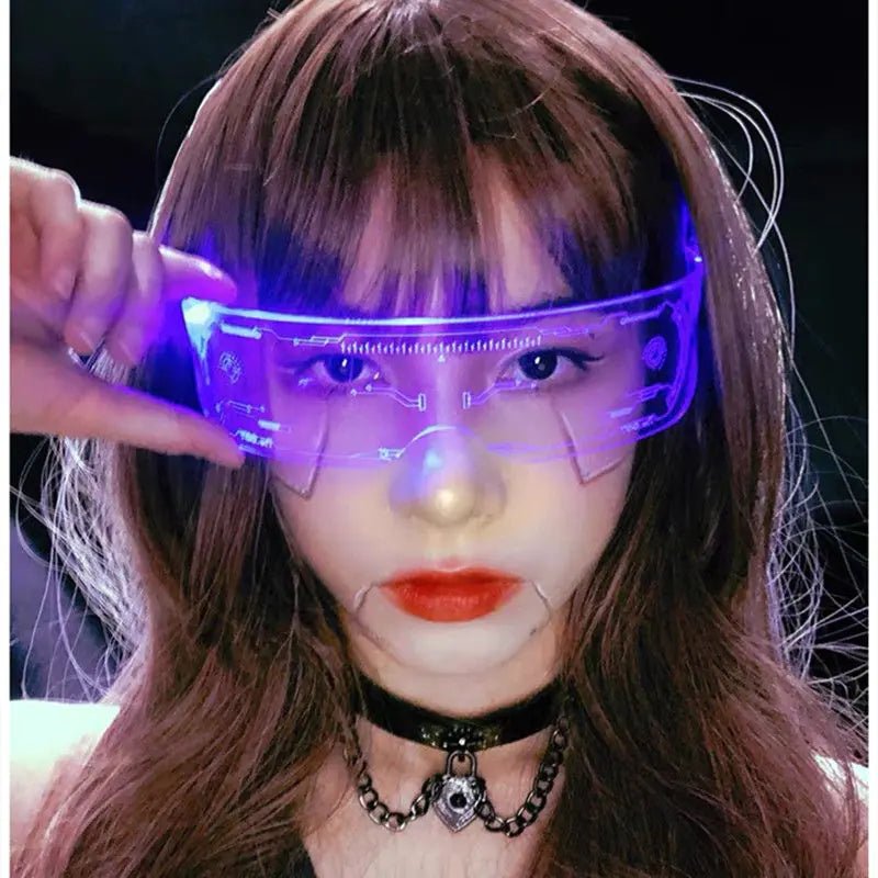 Luminous LED Glasses for Festive Brilliance - SavageBiz