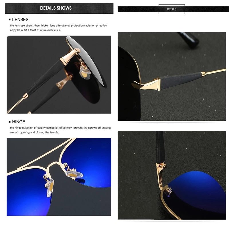 Luxury Brand Sunglasses Men - SavageBiz