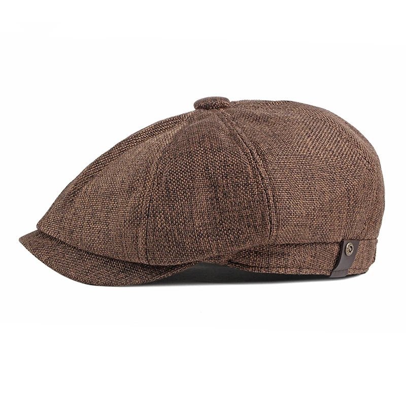 Men's Octagonal Scully Cap - SavageBiz