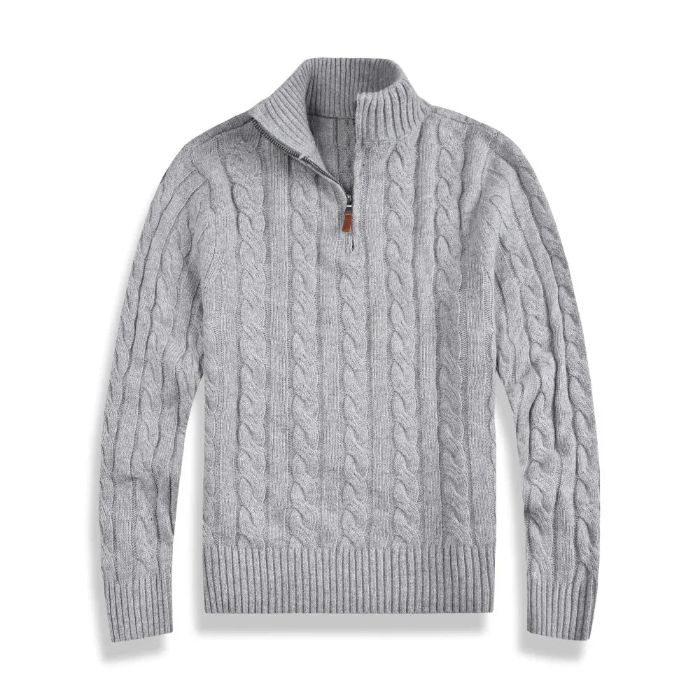 Men's Wool Casual Sweater - SavageBiz