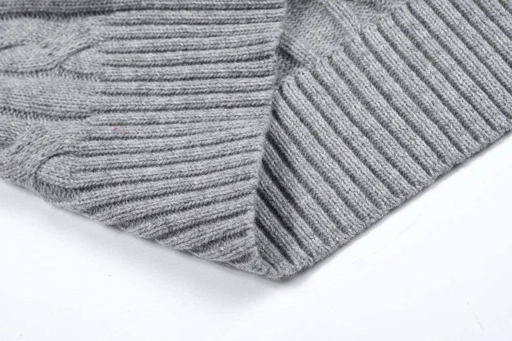 Men's Wool Casual Sweater - SavageBiz