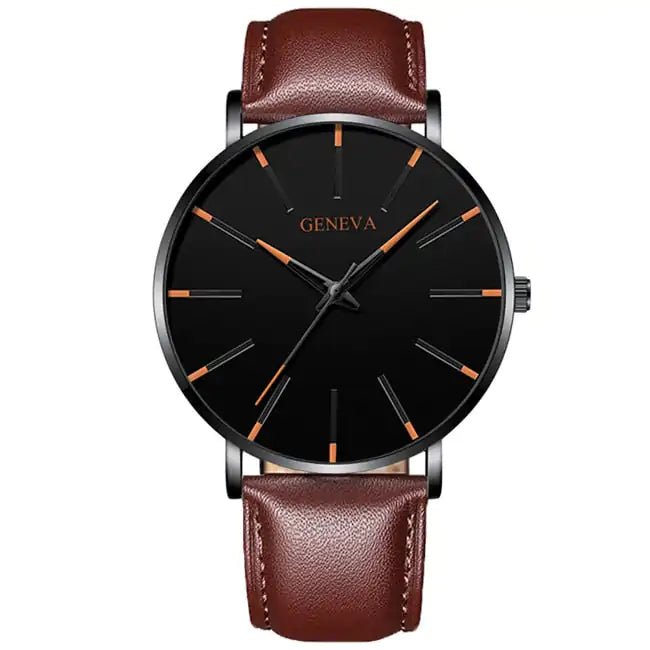 Minimalist Stainless Steel Mens Watch - SavageBiz