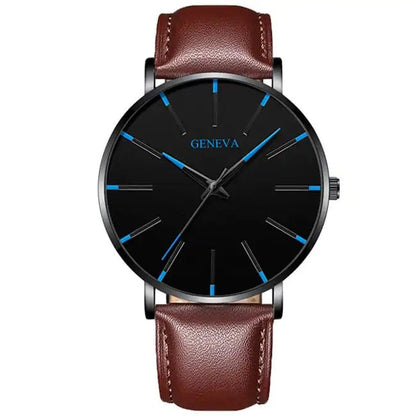 Minimalist Stainless Steel Mens Watch - SavageBiz