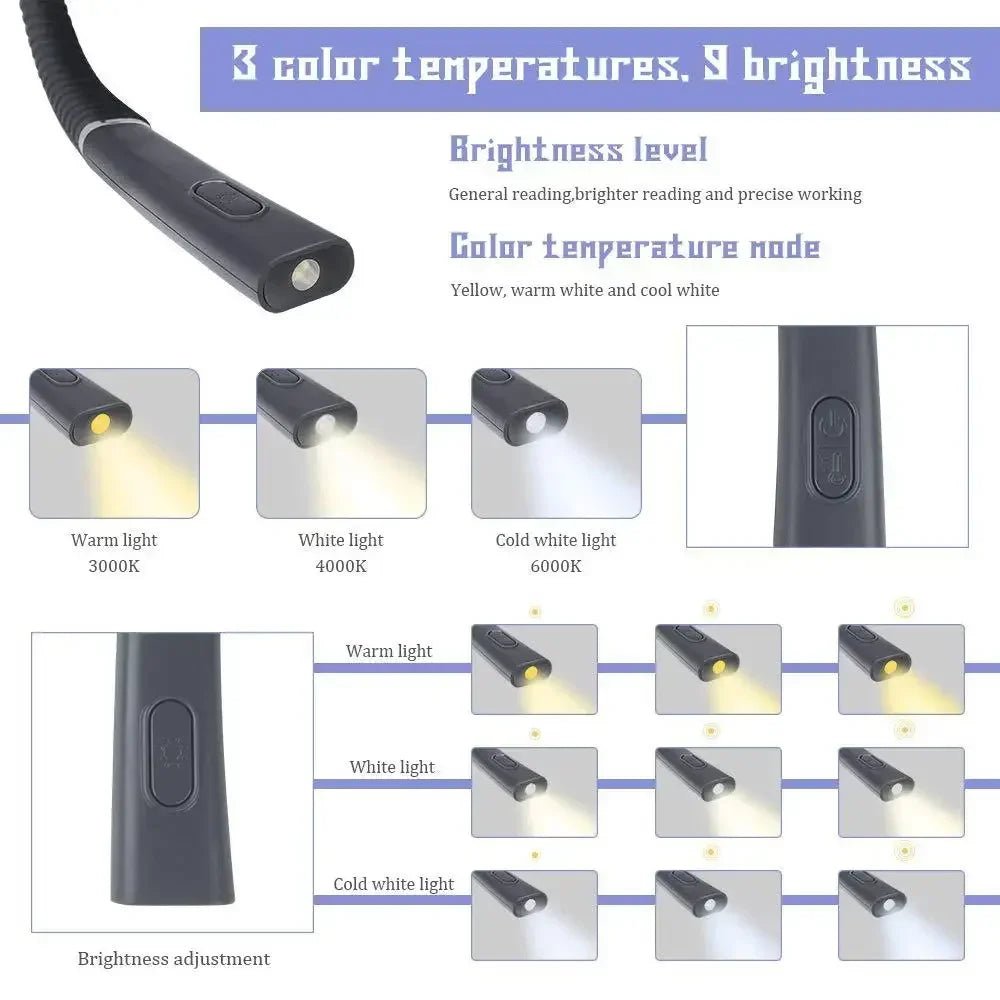 Neck Reading Light - SavageBiz