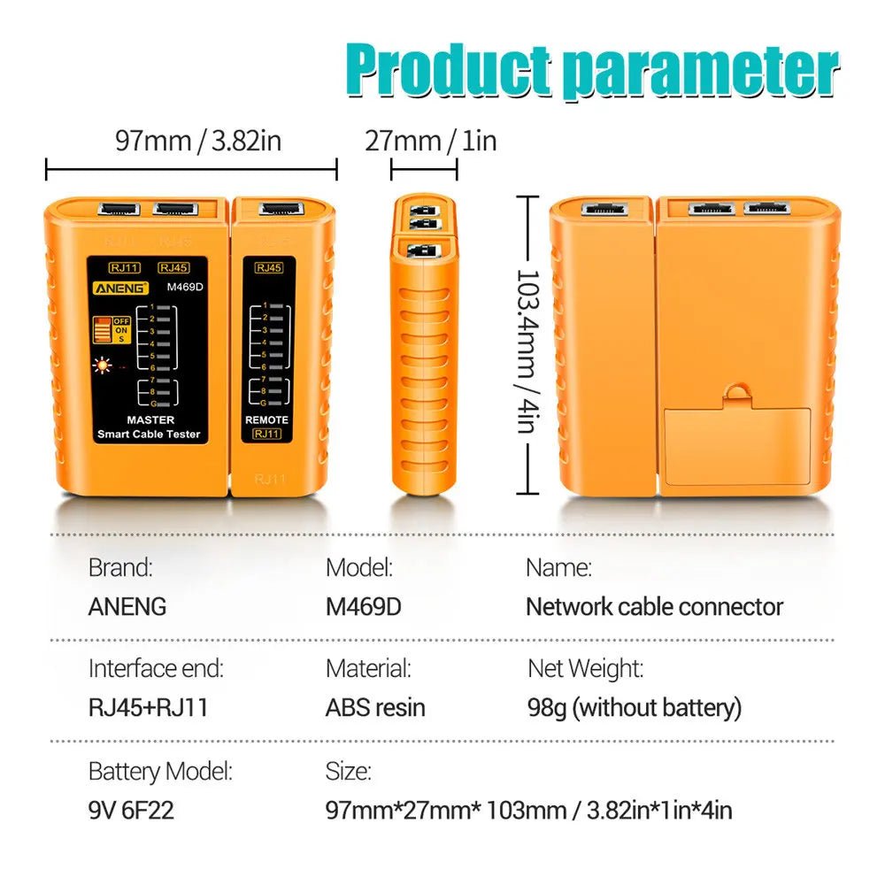 Network Cable Tester - SavageBiz