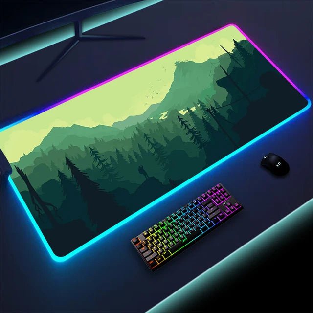 Non-slip RGB Gaming Pad - SavageBiz