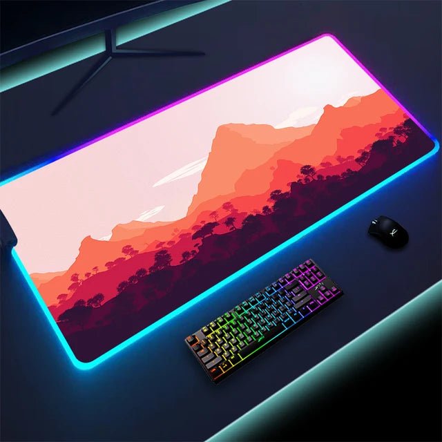 Non-slip RGB Gaming Pad - SavageBiz