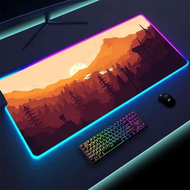 Non-slip RGB Gaming Pad - SavageBiz