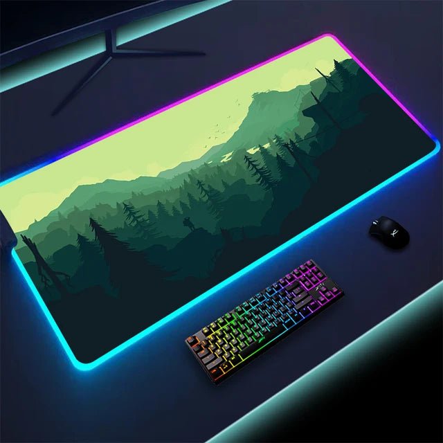 Non-slip RGB Gaming Pad - SavageBiz