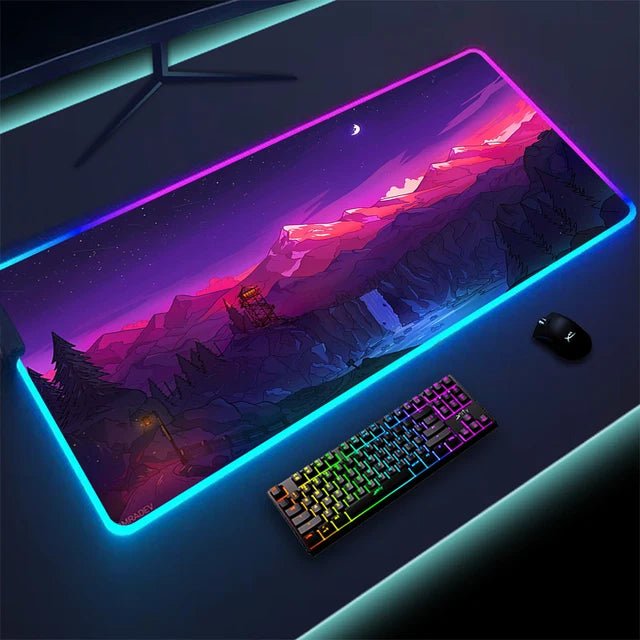 Non-slip RGB Gaming Pad - SavageBiz