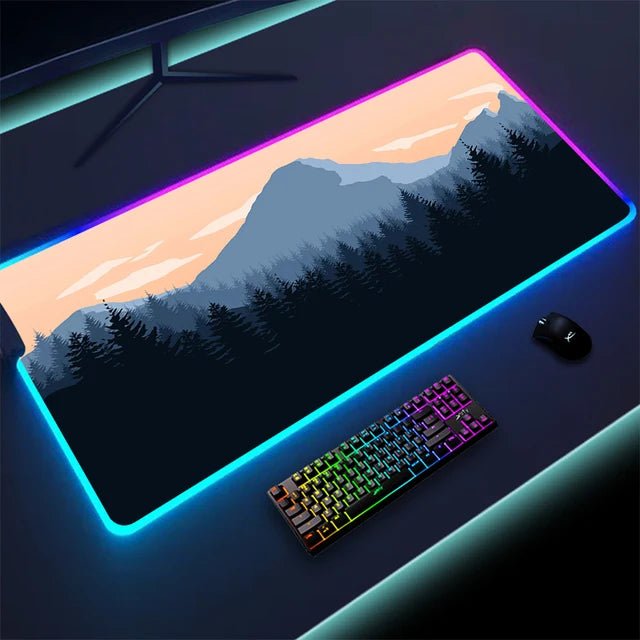 Non-slip RGB Gaming Pad - SavageBiz