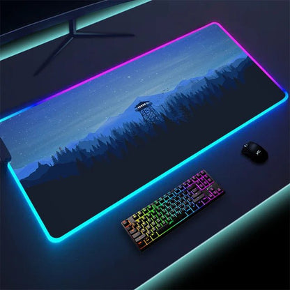 Non-slip RGB Gaming Pad - SavageBiz