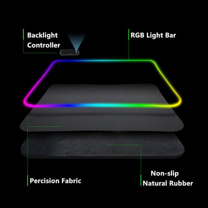 Non-slip RGB Gaming Pad - SavageBiz