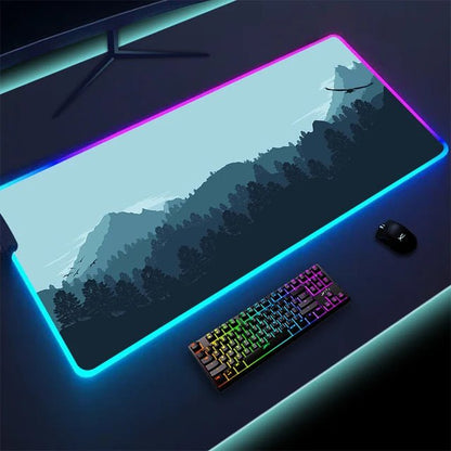 Non-slip RGB Gaming Pad - SavageBiz