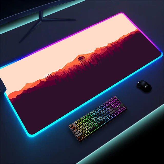 Non-slip RGB Gaming Pad - SavageBiz