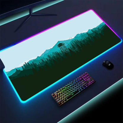 Non-slip RGB Gaming Pad - SavageBiz