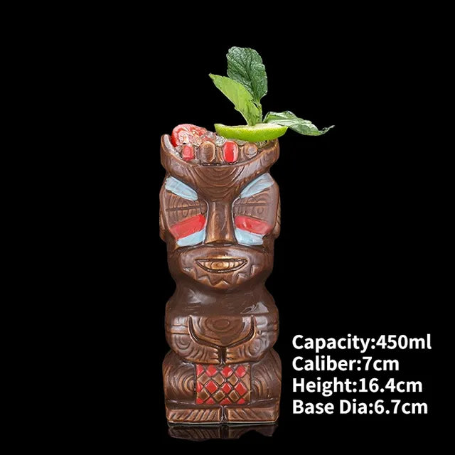 Hawaii Ceramic Tiki Mugs - SavageBiz