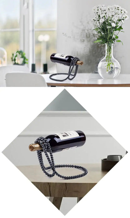 Pearl Necklace Wine Rack - SavageBiz