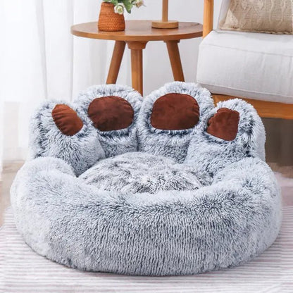 Pet Bear Paw Shape House Bed - SavageBiz