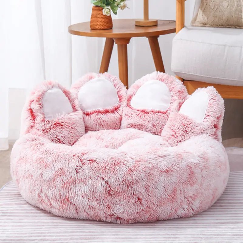 Pet Bear Paw Shape House Bed - SavageBiz