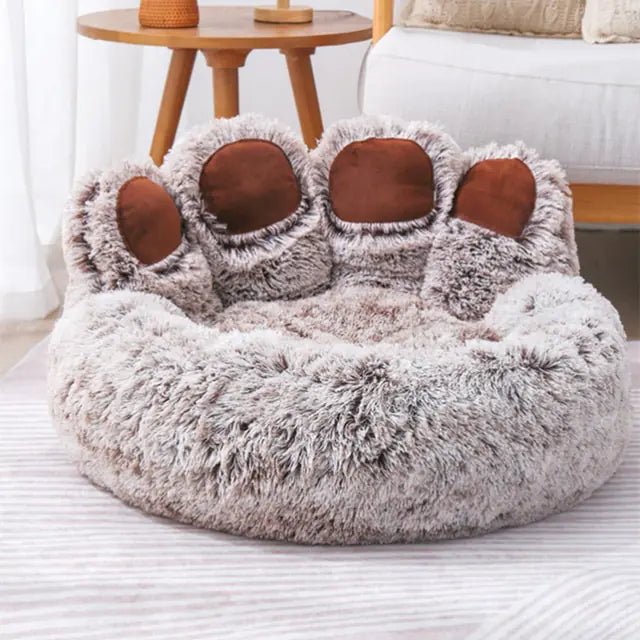 Pet Bear Paw Shape House Bed - SavageBiz