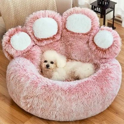 Pet Bear Paw Shape House Bed - SavageBiz