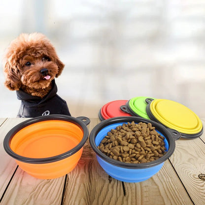 Pet Folding Silicone Bowl - SavageBiz