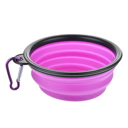 Pet Folding Silicone Bowl - SavageBiz