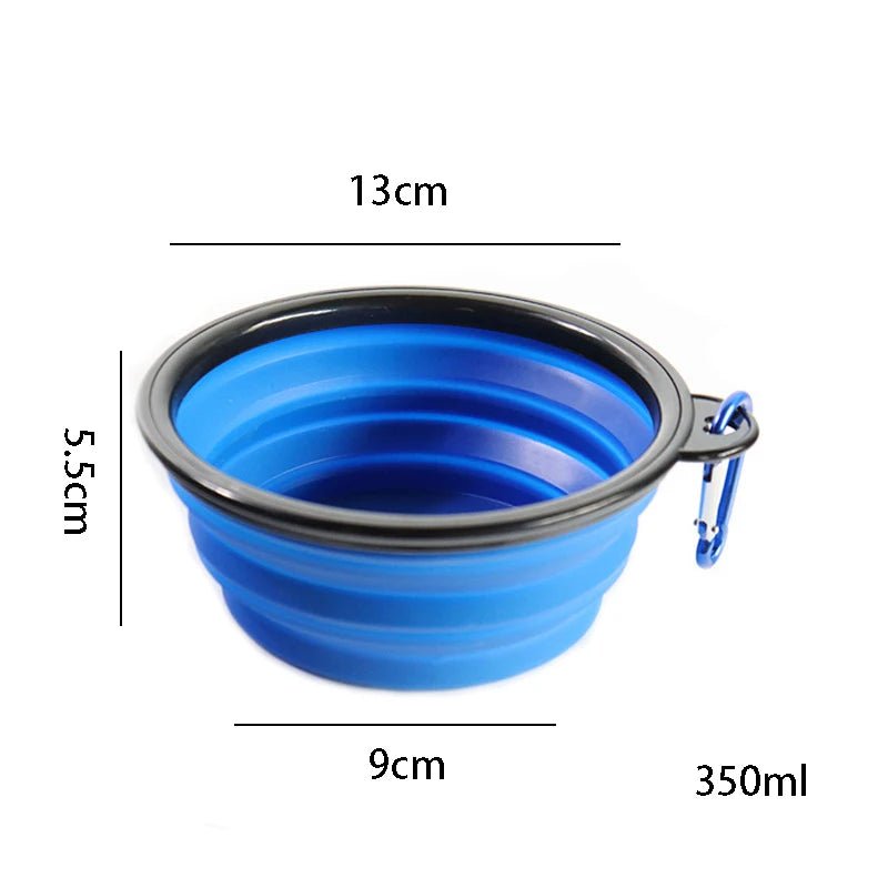 Pet Folding Silicone Bowl - SavageBiz