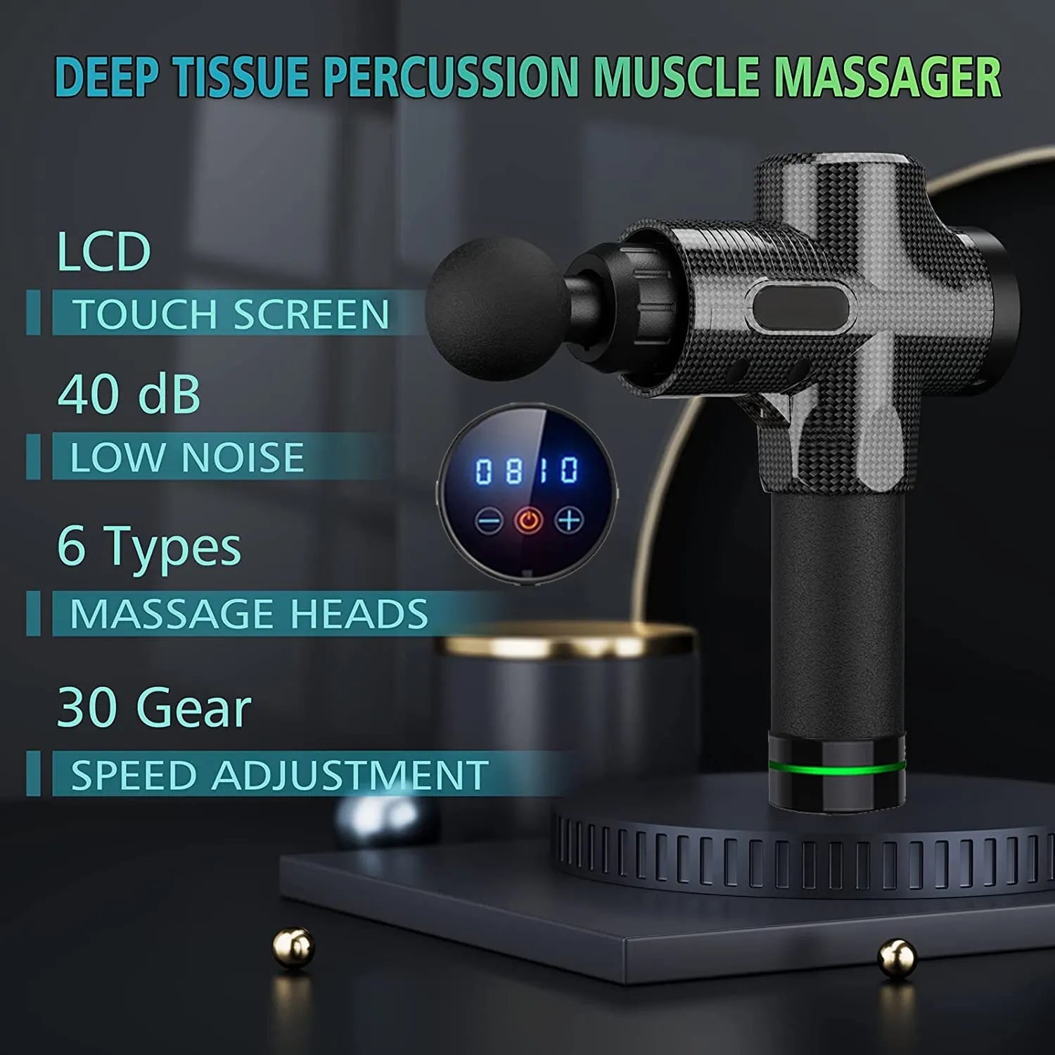 Portable Facial Muscle Massage Gun - SavageBiz