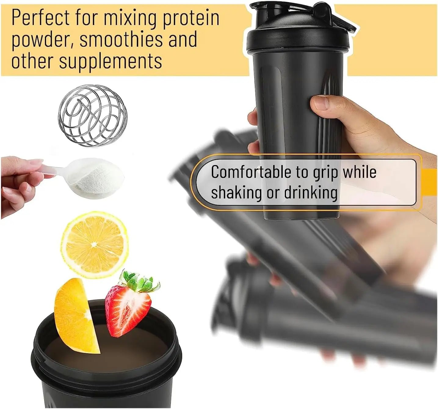 Portable Protein Powder Shaker - SavageBiz