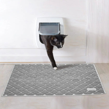 Premium Non-Slip Cat Litter Mat - SavageBiz