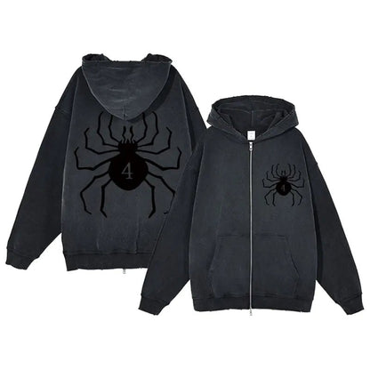 Print Zipper Hoodies - SavageBiz