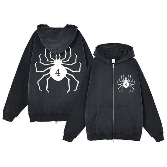 Print Zipper Hoodies - SavageBiz