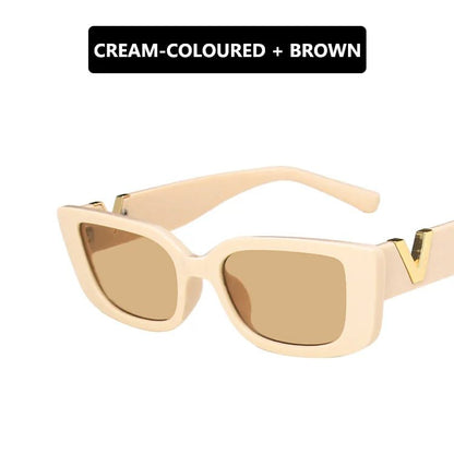 Retro Rectangle Sunglasses - SavageBiz