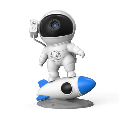 Rocket Astronaut Galaxy Starry Sky Projector Lamp - SavageBiz