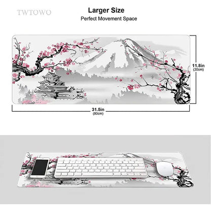 Sakura Mouse Pad - SavageBiz