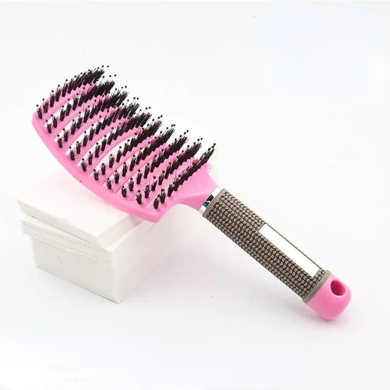 SilkyLocks Hair Detangler Brush - SavageBiz