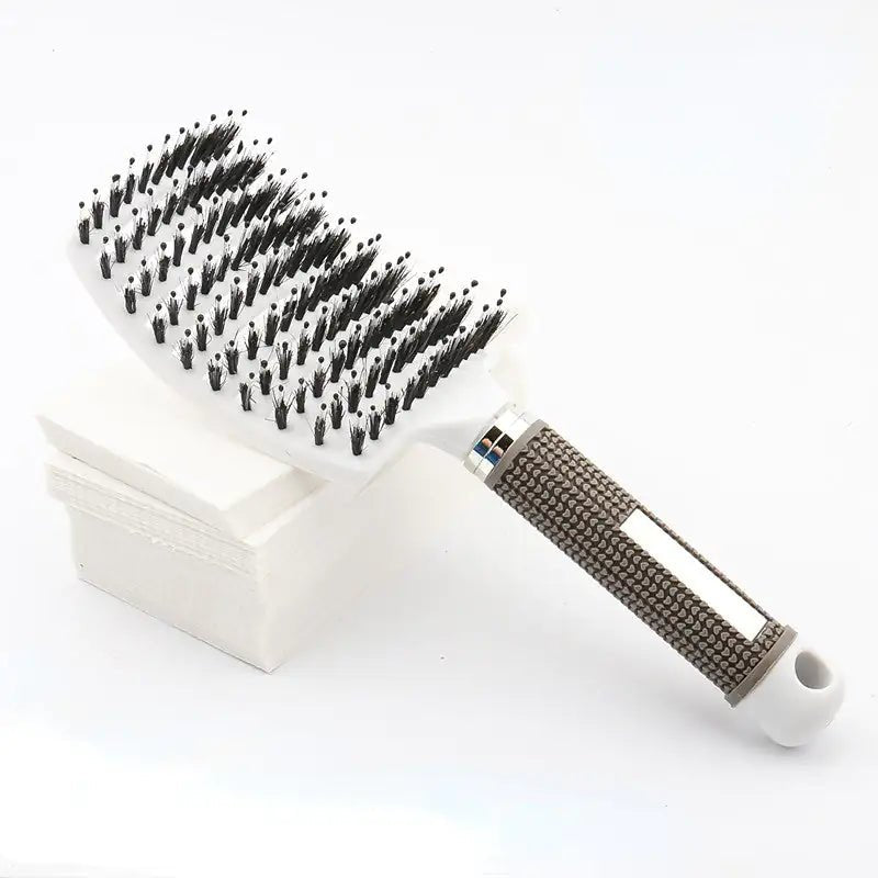 SilkyLocks Hair Detangler Brush - SavageBiz