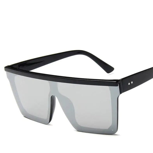 Silver Vintage Square Sunglasses - SavageBiz