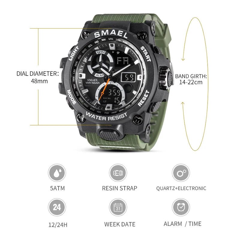 SMAEL Sport Watch - SavageBiz