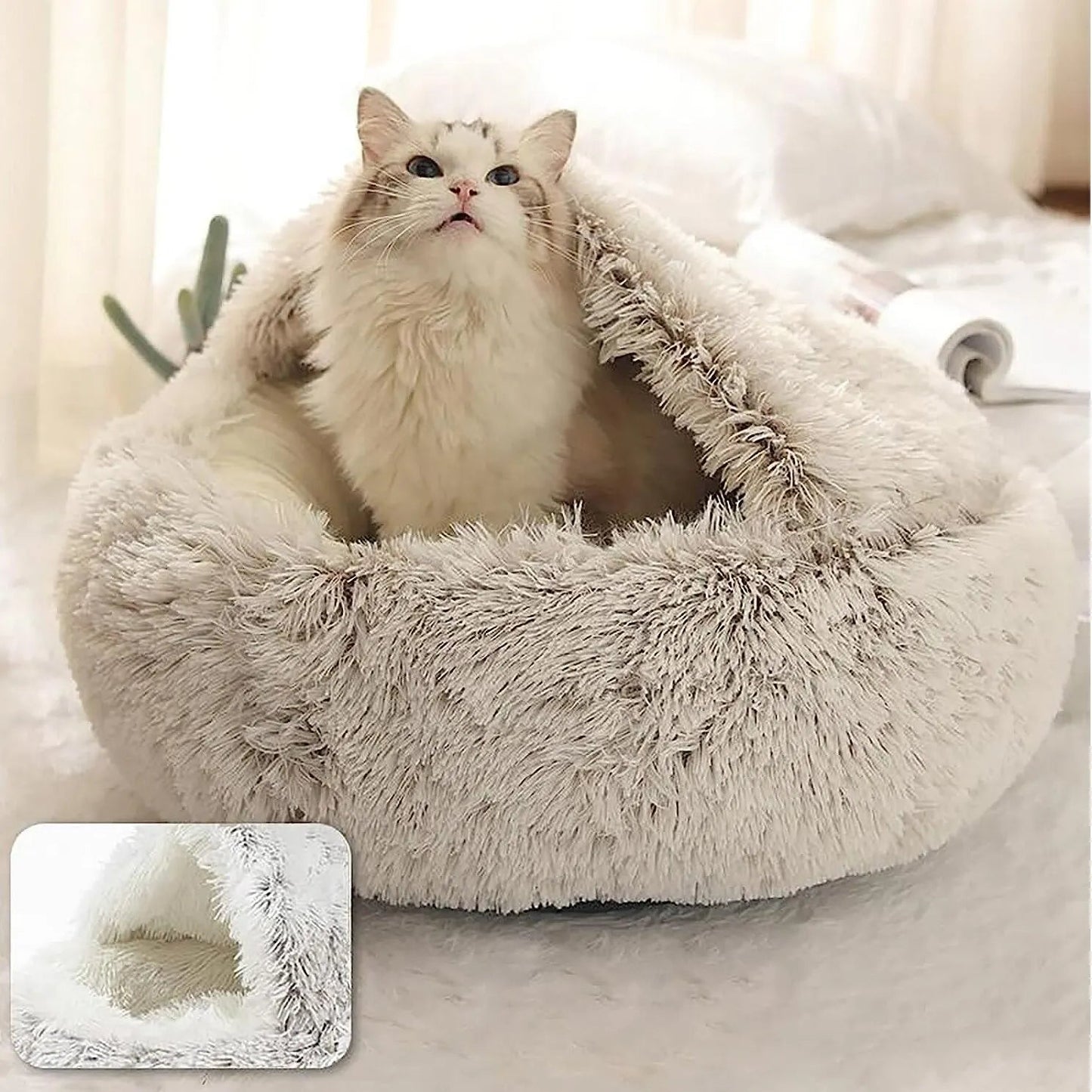 Soft Plush Pet Bed - SavageBiz