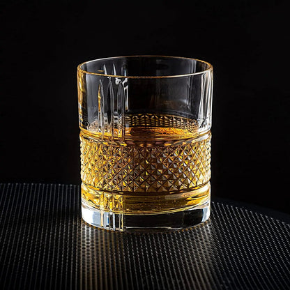 The Connoisseur's Set - Whiskey Stones & Reserve Whiskey Crystal Glass - SavageBiz