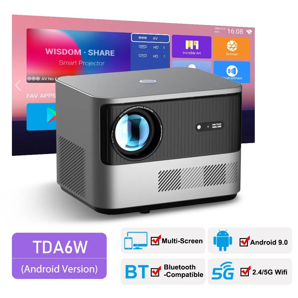 ThundeaL TDA6 Full HD Projector 4k - SavageBiz