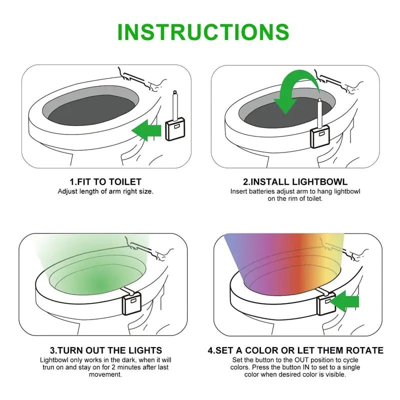 Toilet Night Light - SavageBiz